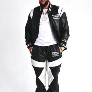 Black Leather Suit