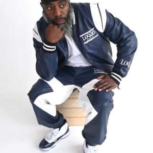 Blue Leather Suits