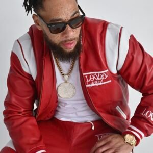 Red Leather Suit